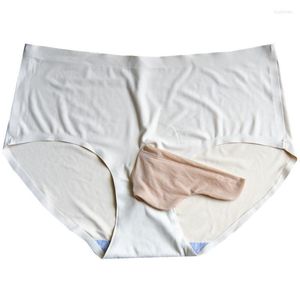 Luxury Mens Underwear Underpants Siisy Penis Sleeve Brief Elephant Nose Women Seamless Panty Man Ball Pouch Mid-Rise Underpant Briefs Drawers Kecks Thong ZDAE