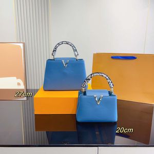 Designer colorful bags womens luxury tote handbags two size crossbody L fashion ladies shoulder sac classic bag