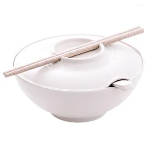 Bowls 1 Set Japanese Ramen Bowl Portable Noodle With Chopsticks For Home Kitchen