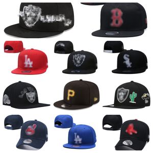 卸売すべてのチームのロゴスナップバック野球スナップバックメッシュ帽子のメンデザイナーバスクボールハットレターコットン刺繍フットボールスナップバックハットヒップホップアウトドアスポーツキャップ