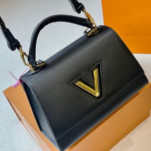 23ss Women Designer Classical Twist Bags Fashion Lady Tote Luxury Leather Handbags Clutch Purse Female Cross Body Shoulder Bag