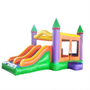 Best Commercial Use Inflatable Bounce House Outdoor Bouncer Jumping Castle Trampoline House with Slide for sale