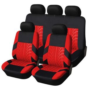 Universal Car Seat Covers Full Set Washable And Breathable Premium Cloth Automotive Vehicle Seat Cover For Car Interior Universal Fit