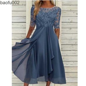 Casual Dresses Boho O Neck Gold Shiny Party Dress Women Spring Patchwork Ruffles Chiffon Oregelbunden klänning Summer Kort ärm Long Beach Dresses W0315