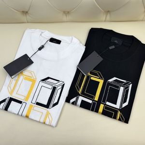 designer summer Mens Womens Luxury t shirt tops logo Print T-shirts Short Sleeve top loose Casual Fashion leisure street Tee white and black color t shirts