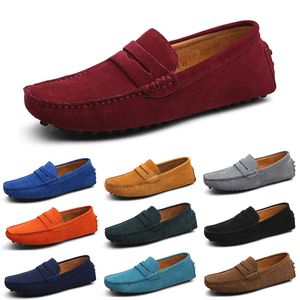 mężczyźni swobodne buty Espadrilles Triple czarne granatowe brązowe wino czerwone taupe niebo niebieskie bordowe trampki męskie jogging spacerujący pięćdziesiąt trzy