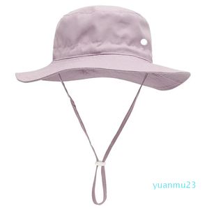LL Kids Bucket Hat Hat Outdoor Baseball Hats Summer Sun Caps Canvas Leisure Fashion for Beach Children LL897 661