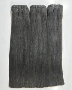 단일 번들 100g 베트남어 부드러운 직선형 virgin 머리카락 두꺼운 탄력 끝 직조 wefts