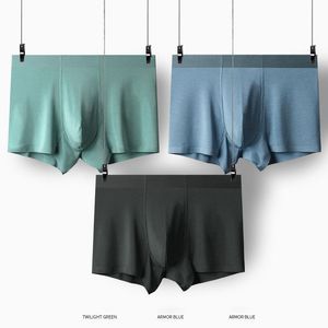 Underpants Ms JY Modal Men Boxer Shorts Seamless Panties Sexy Middle Waist Antibacterial Breathable Underwear