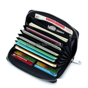 Cüzdanlar Nakit Bütçe Pasaport Cüzdan Debriyaj Çantası Telefon 13 Pro Kadın Sayfaları Fermuar Uzun Billfold Bankbook ve Ledger Rfid Drop Deli Dhigh