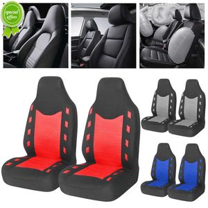 Ny hinkbilstol täcker Universal 2st Auto Front Seat Protector för bilar/SUV: er för Toyota Aygo 2008 för Lexus för Wee 06 Transit