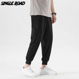 Pantaloni da uomo Pantaloni da jogging in nylon di seta di ghiaccio da uomo Pantaloni da uomo basici estivi Quick Dry Leggeri Pantaloni elastici Pantaloni da corsa casual Z0306