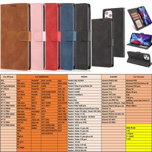 Wallet Leather Cell Phone Cases Case for iPhone 14 13 12 11 pro XR XS max with Card Cash Holder