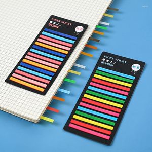 Parça 50 40mm sevimli Pet Yapışkan Notlar Yapıştırıcı Ofis Sarf Malzemeleri Kırtasiye Memo Pad Öğrenci Hediyeleri için