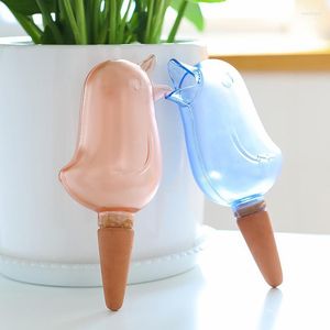 Watering Equipments 1Pc Succulents Garden Tools Bird Shape Automatic Plant Transparent Home Irrigation Dripper Flower Pot 16.6 7Cm