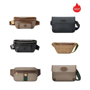 Retro marmont belt chest Waist bag Luxury tote Ophidia crossBody leather fanny packs fashion bum bag designer mens Waistpacks womens handbag Shoulder Clutch bags