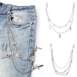 Cintos Fashion Waistband Metal Waist Chain Women Trend Hip Hop Style Jeans Youth Thin Chains For Jewelry Gift Trendy 2023