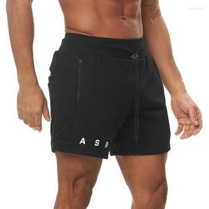 Shorts Masculino Algodão Masculino Calça de Moletom de Ginástica de Verão Corrida Esportes Jogging Fitness Masculino Suor Musculação Calças Casuais Curtas