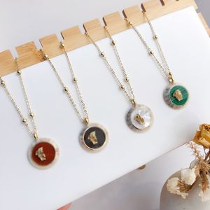 Luxury Head Portrait Necklace Four Color Necklaces Classic Charm Brand Designer Jewelry High-end Accessories Daily Wear Travel Select Women Gifts