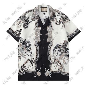 23ss Mens Plus Tees & Polos summer Men animal print shirts Europe Hawaii Beach tshirts luxury womens white T shirt Designers T shirts