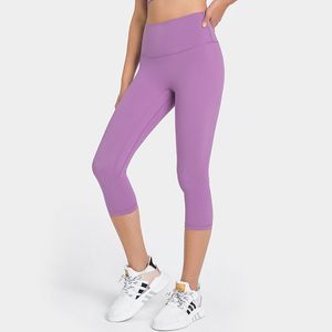 Kadınlar için Yoga Pantolon Egzersiz Fitness Kıyafet Kırpılmış Capris Spor Egzersiz Fitness Giyim Lady VelaFeel için Kırpılmış Taytlar