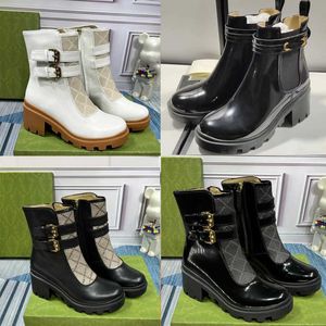 Дизайнерская платформа сапоги Martin Angle Boot замшевая пустынная шнурки для шнуровки средняя обувь женские кожа