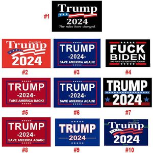 20 estilos Trump Flags 3x5 ft 2024 Reeleção Take America Back Flag com Brass Grommets Patriótico RRA