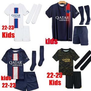 2023 2024 MBAPPE #7 Hakimi Soccer Jerseys Sergio Ramos Kimpembe Verratti Wijnaldum Marquinhos Kids Maillots de Football Shirt