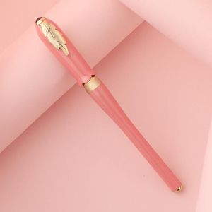 Picasso 986 Doce grego Irene Pimio Rollerball Pen Feminino Feminino Pink Bud Cap Clipe do escritório da assinatura para redação de negócios