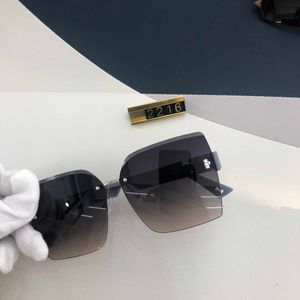 Brand Loc O occhiali da sole Frame di collage Frame di occhiali da sole per uomini per uomini che viaggiano guidando oro di lusso su occhiali 7 colori opzionale