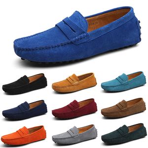 Men Sapatos casuais alpargalhes triplas de vinho marrom marrom marrom vermelho Sky Blue Borgonha homens tênis ao ar livre caminhar quarenta