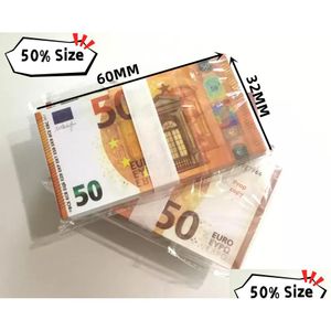 Novelty Games Counterfeit Money Copy Uk Pounds Gbp 100 50 Notes Extra Bank Strap Movies Play Fake Casino Po Booth Drop Delivery Toys Dhiec