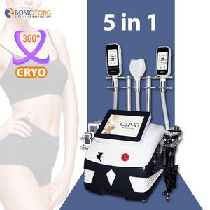 Portable 7 in 1 cryolipolysis body slimming machine 40K cavitation rf lipo laser CE Certificate Video manual