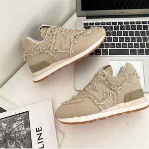 Casual Shoes 2022 joint brand new Bailun tannin destruction pure white women men casual running shoes