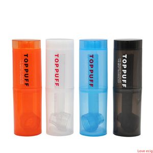 Toppuff Top Puff do szklanych bongów z butelką 178 mm Bonga Bongi akrylowe z tworzywa sztucznego woda wodna hakah shisha rur dhl