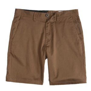 Men's Shorts Men Skate Chino Shorts Brown G230315