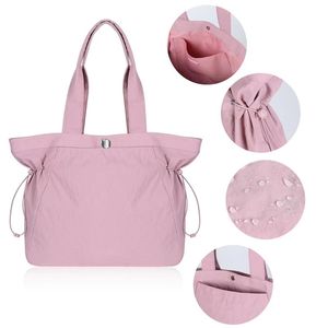 LL Gym Yogo Bag Handbag 18L Detachable Shoulder Strap Slung Hand Yoga Fitness Shopping Bag Shopper L55