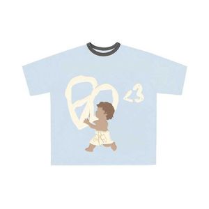 T-shirts pour hommes High Street Aesthetic Angel New Art T-shirt pour hommes Hip hop Undershirt Summer Top Cotton School Couple Clothes L230316