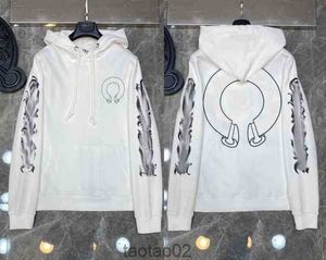 Designer Hearts Capuz Chromes Mens Capuz de capuz Hoodies CH CH Cross Flor Arm Front Impressa Pocket Zippere2159y9k