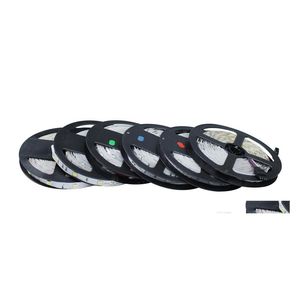 Led Strips 500M Blue Strip Lights 3528/5050/5630 Smd Rgb/White/Warm/Red Waterproof Nonwaterproof 300Leds Flexible Single Color By Dh Dhhyi