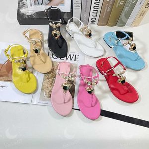 Top Quality Summer Sandals Luxury Designer Women Flip Flops Slippers Sexy Sandal Heel Size 35-40 Y2303