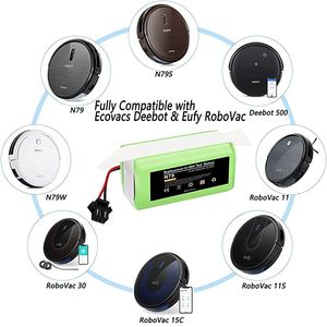 14,4 V 3,0AH dla Deebot N79S N79 DN622 EUFY Robovac 30 35C Bateria litowo-rodowa dla Conga Excellence 950 990 1090 1790 199