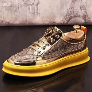 Kalça erkekler elbise ayakkabıları hop punk yumuşak deri perçinler ayakkabı nefes alabilen slip-on daireler yaz platformu loafers spor ayakkabılar p5 7929