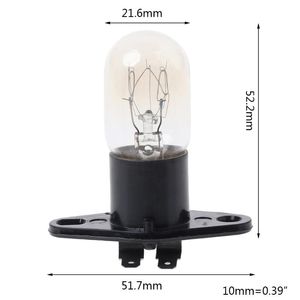 Lâmpadas led de microondas led lâmpada global lâmpada de lâmpada de base 250v 2a substituição universalada