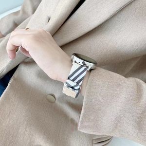 20 -миллиметровые ремешки для ленты Smart Watch 22 мм для Samsung Galaxy Active 4 2 3 Gear S2 Кожаная ткань браслет для женщин.