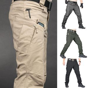 Pantaloni da uomo Pantaloni tattici Pantaloni cargo casual da uomo Pantaloni da allenamento impermeabili stile militare militare Pantaloni da lavoro durevoli maschili Pant 230316