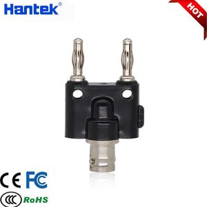 Hantek BNC Female to Double Row Banana Plug mm Banana Plug Adapter Connector Oscilloscope Multimeter Probe Tool Accessories