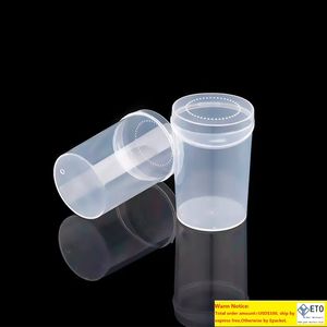 transparent Round plastic box PP Cotton swab box product packaging Container