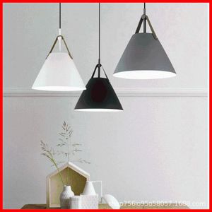 Lâmpadas pendentes Lustre pendente de teto pendurado corda em casa decoração e27 luminária de luminária Luzes LEDs Luzes de PenoriaPingent