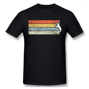 Erkek Tişörtleri Retro Tenis Oyuncu Hediyesi Karikatür Grafik Serin Kısa Kollu T-Shirt Üst